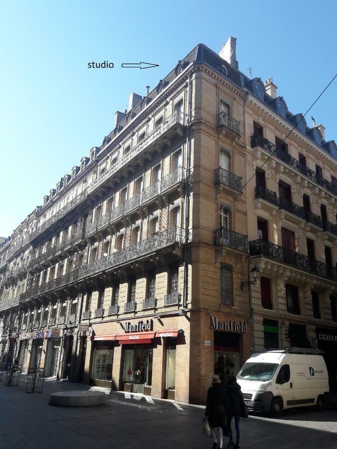 Studio typique toulousain Capitole Tolosa Esterno foto