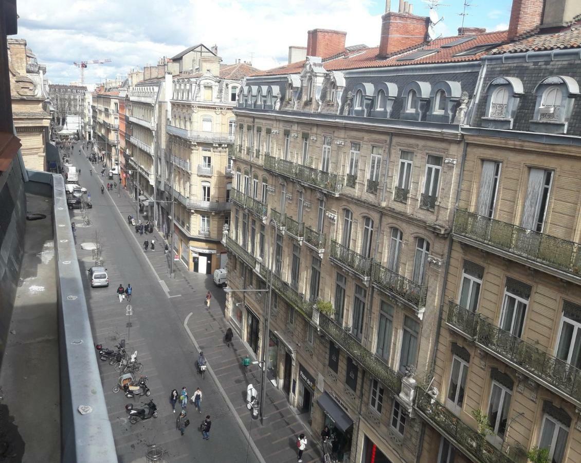 Studio typique toulousain Capitole Tolosa Esterno foto